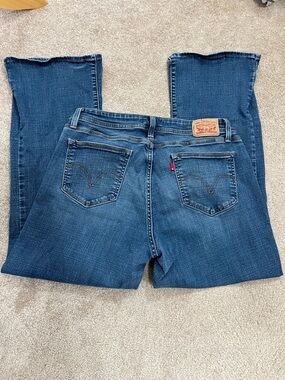 Levi's 529 Curvy Boot Cut Women’s Size 14 S 32/30